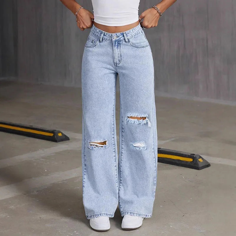 Jean Large Light-Wash Aveline