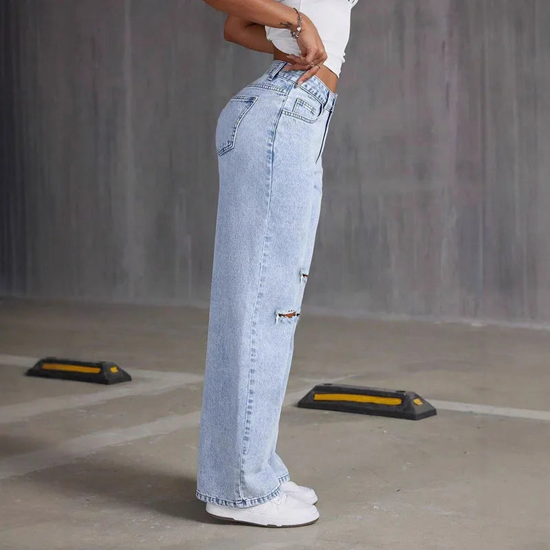 Jean Large Light-Wash Aveline