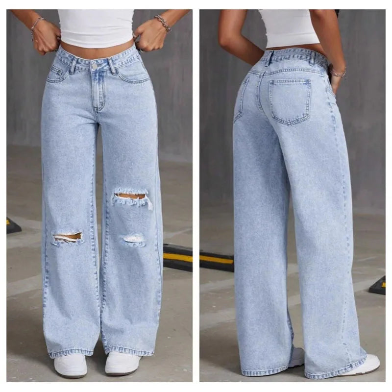 Jean Large Light-Wash Aveline