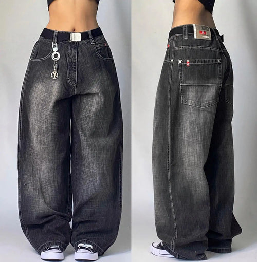 Jean Large Baggy Taille Basse Vintage Mila