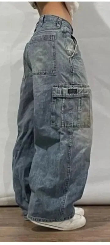 Jean Large Baggy Délavé Vintage Nova